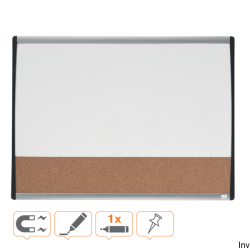 Tablica suchościeralna i informacyjna Nobo 585 x 430 mm