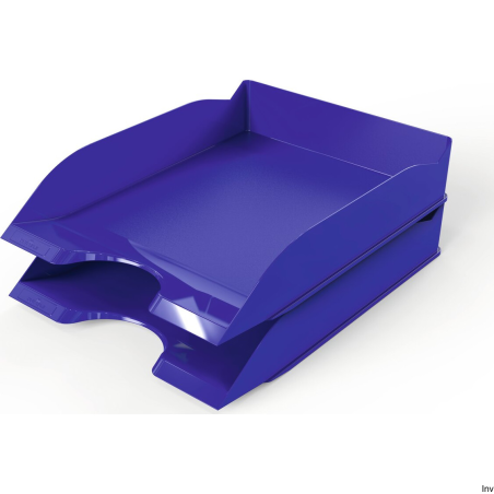 Półka na dokumenty Durable BASIC A4 niebieska 253x63x337 mm
