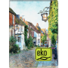 Kalendarz kieszonkowy TELEGRAPH EKO IMPRESS 72 x 104 mm, 64 strony, oprawa broszurowa, kolorowa wkładka
