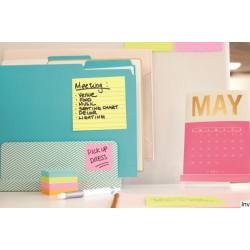 Post-It 3M Karteczki samoprzylepne Super Sticky Z-Notes XL 101x101mm, żółte, 5x90 sztuk
