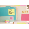 Post-It 3M Karteczki samoprzylepne Super Sticky Z-Notes XL 101x101mm, żółte, 5x90 sztuk