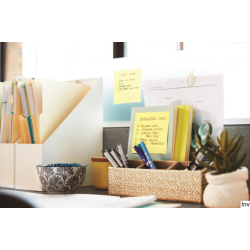 Post-It 3M Karteczki samoprzylepne Super Sticky Z-Notes XL 101x101mm, żółte, 5x90 sztuk
