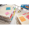 Post-It 3M Bloczek samoprzylepny Super Sticky 47,6x47,6mm, mix kolorów, 12x90 sztuk