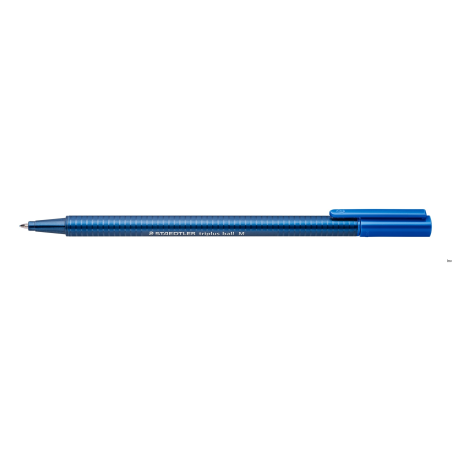 Długopis Staedtler Triplus 437 M-3 niebieski perłowy z ergonomiczną obudową