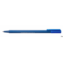 Długopis Staedtler Triplus 437 M-3 niebieski perłowy z ergonomiczną obudową