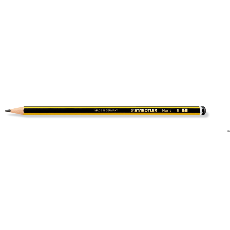 Ołówek drewniany Staedtler NORIS S120B, żółto-czarny, 2 mm, 1 sztuka