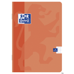 Zeszyt Oxford 95x148 mm, 48 kartek w kratkę, papier 90 g/m², miękka oprawa, kolor biały