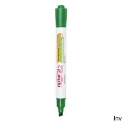 Marker permanentny Rystor RSP-0121/D zielony, 2 mm, wodoodporny, opakowanie 10 sztuk
