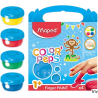 Farby do malowania palcami ColorPeps 80 g 4 kolory Maped dla dzieci od 1 roku życia