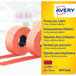 Etykiety cenowe Avery...