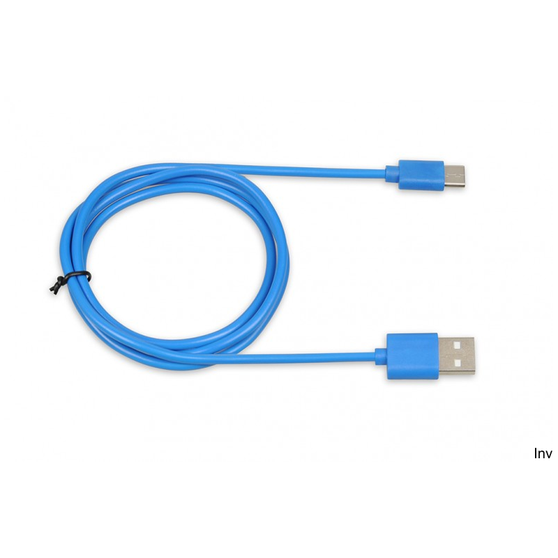 Kabel USB 2w1 Typ C 1m 2A niebieski Ibox IKUMTCB do transferu danych i zasilania
