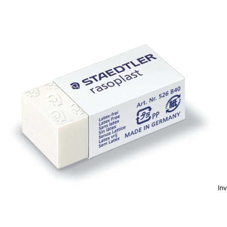 Gumka rasoplast średnia S 526 B40 niebieska Staedtler