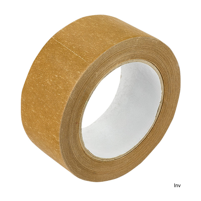 Taśma pakowa papierowa brązowa 48mm x 50m, klej kauczukowy, biodegradowalna, GRAND