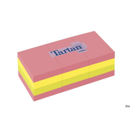 Bloczek Post-It 3M neon mix kolor 38x51 mm, 12 sztuk do notatek i przypomnień