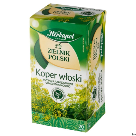 Herbata Herbapol Zielnik Polski Koper Włoski 20 torebek