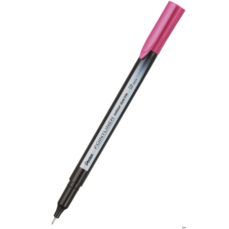 Cienkopis PENTEL Pointliner Colour różowy S40-P z tuszem na bazie wody