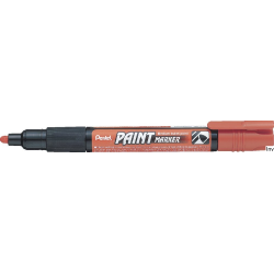 Marker olejowy pomarańczowy 4,6 mm Pentel MMP20-F do metalu, szkła, plastiku, gumy i papieru
