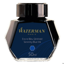 Atrament niebieski Waterman 50 ml do piór wiecznych