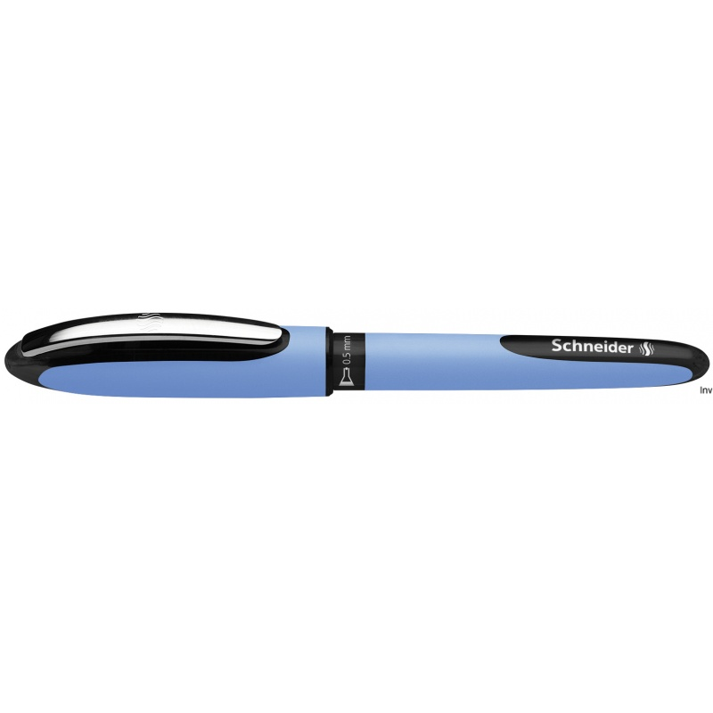 Pióro kulkowe Schneider One Hybrid N 05 czarne, 0,5 mm, wodoodporne, ergonomiczne