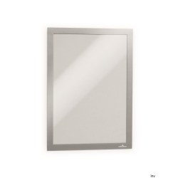 Durable Ramki MAGAFRAME A4 srebrne samoprzylepne 2 sztuki