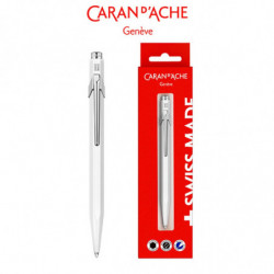 Długopis CARAN D’ACHE 849 Gift Box White, biały