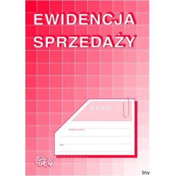 Ewidencja sprzedaży A5, 32...