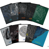 Zeszyt A5 Top 2000 Monochrome Mapping 80 kartek 70g mix linia z marginesem