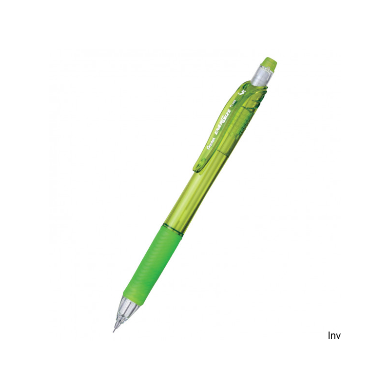 Ołówek automatyczny 0,5mm seledynowy Pentel ENERGIZE PL105 z wymienną gumką i 2 grafitami