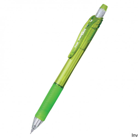 Ołówek automatyczny 0,5mm seledynowy Pentel ENERGIZE PL105 z wymienną gumką i 2 grafitami