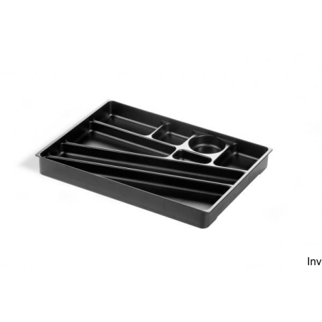 Tacka na przybory biurowe Durable IDEALBOX PEN TRAY eco antracytowa 240x36x340 mm