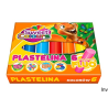Plastelina fluorescencyjna 6 kolorów KOMA Plast do kreatywnej zabawy dla dzieci