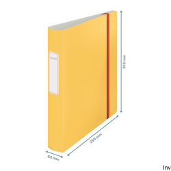 Segregator Leitz Cosy 180°, A4, szer. 50 mm, żółty
