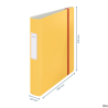 Segregator Leitz Cosy 180°, A4, szer. 50 mm, żółty