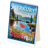 Kalendarz biurowy Telegraph MERKURY 2023, format 152 x 225 mm, dwustronny, spirala o-wire, 56 stron