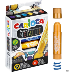 Farby w sztyfcie metaliczne...