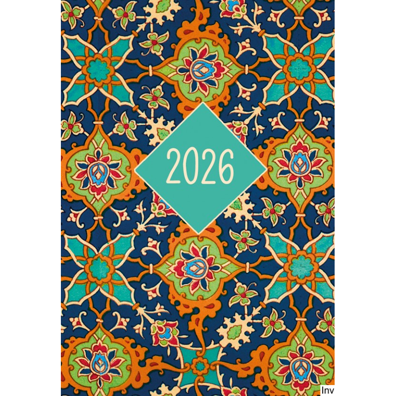 Kalendarz tygodniowy Mikro 2023 69x99 mm Michalczyk i Prokop, 64 strony, oprawa zeszytowa, kremowy papier 70g/m2