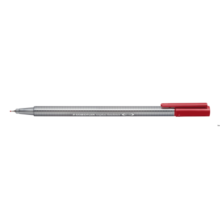 Cienkopis Staedtler TRIPLUS FINELINER karminowy 0,3 mm, 10 sztuk