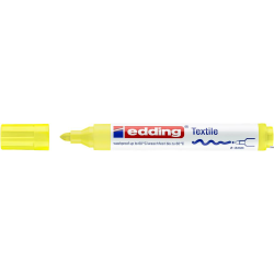 Edding Marker do tkanin 3 mm żółty fluorescencyjny 4500/065/Z