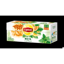 Herbata Lipton Mięta z Cytrusami 20 saszetek