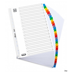 Oxford Przekładki kartonowe MYLAR A4 kolorowe 1-31 170 g/m²