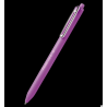 Długopis olejowy 0,7mm fioletowy iZee Pentel z metalowym klipem