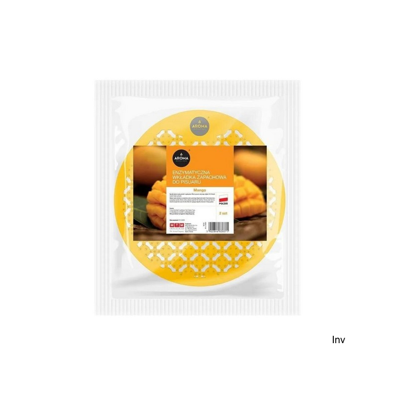 AROMA Enzymatyczna wkładka zapachowa do pisuaru 2 sztuki - Mango