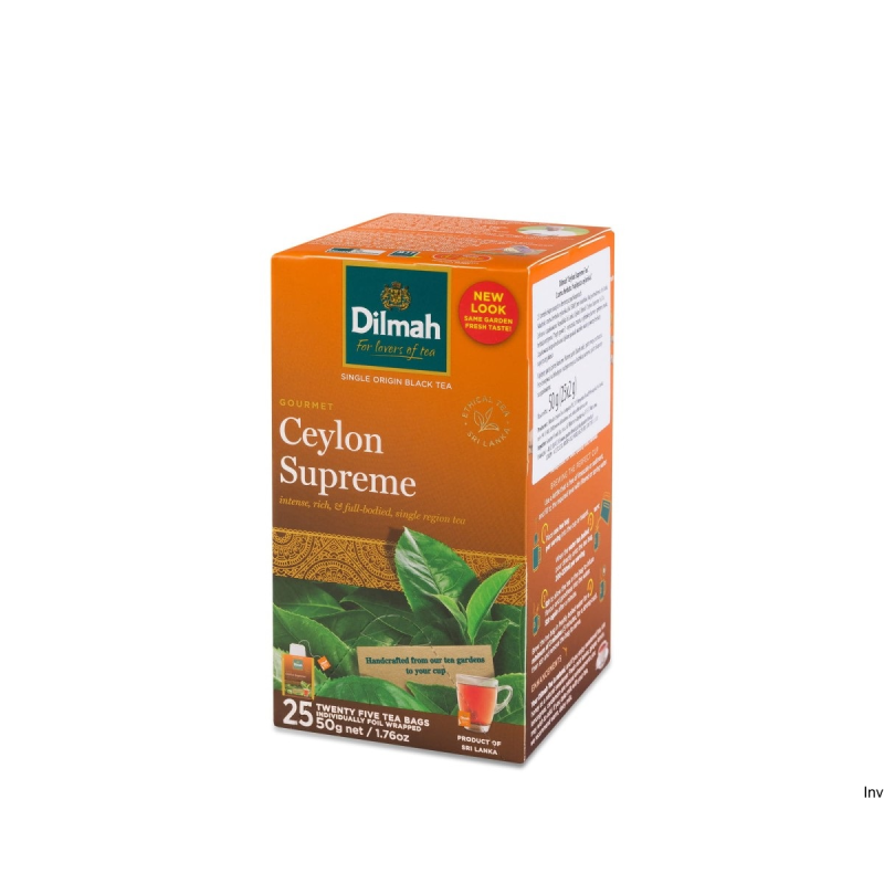 Herbata Dilmah Ceylon Supreme 25 kopert