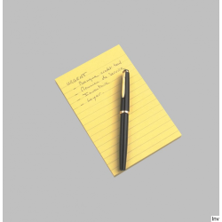 Bloczek samoprzylepny Post-It 3M w linię, 102x152mm, 1x100 sztuk, kolor żółty