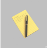 Bloczek samoprzylepny Post-It 3M w linię, 102x152mm, 1x100 sztuk, kolor żółty