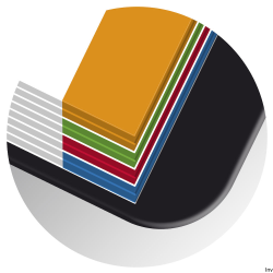 Kołonotatnik A4 80 kartek kratka STUDENT PROJECTBOOK Oxford z papierem 90g/m2 i okładką polipropylenową