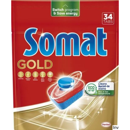 Somat Tabletki do zmywarki 34 sztuki GOLD 577105