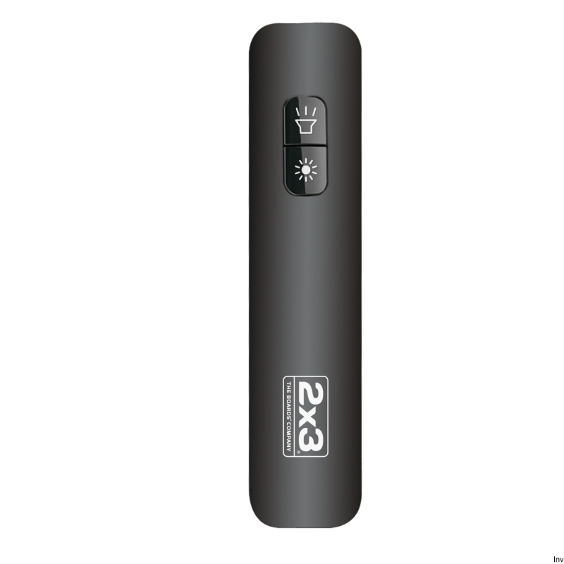 Wskaźnik laserowy zielony 2x3 WL001 Z z funkcją latarki LED, zasięg do 200 m