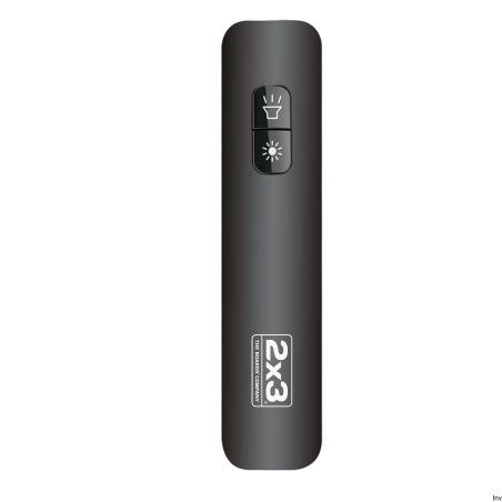 Wskaźnik laserowy zielony 2x3 WL001 Z z funkcją latarki LED, zasięg do 200 m