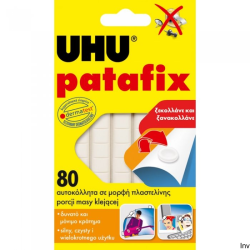 Masa samoprzylepna UHU PATAFIX 50g do wielokrotnego łączenia różnych powierzchni